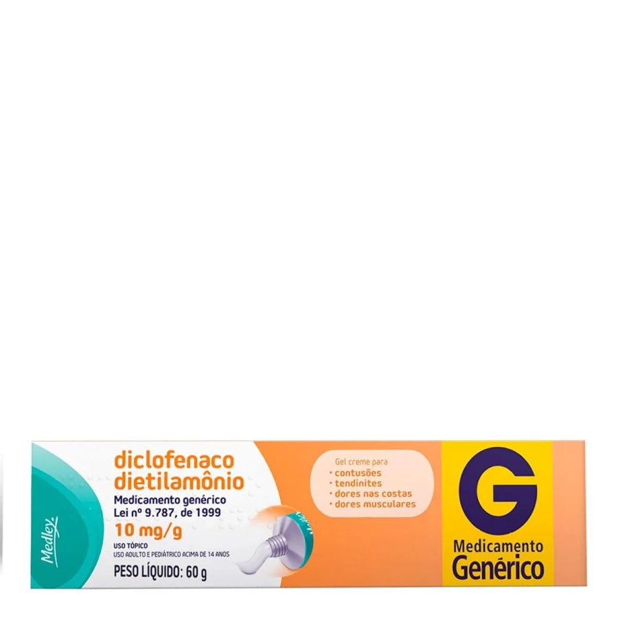 Analgésico e Anti-Inflamatório Diclofenaco de Dietilamônio 11,6...