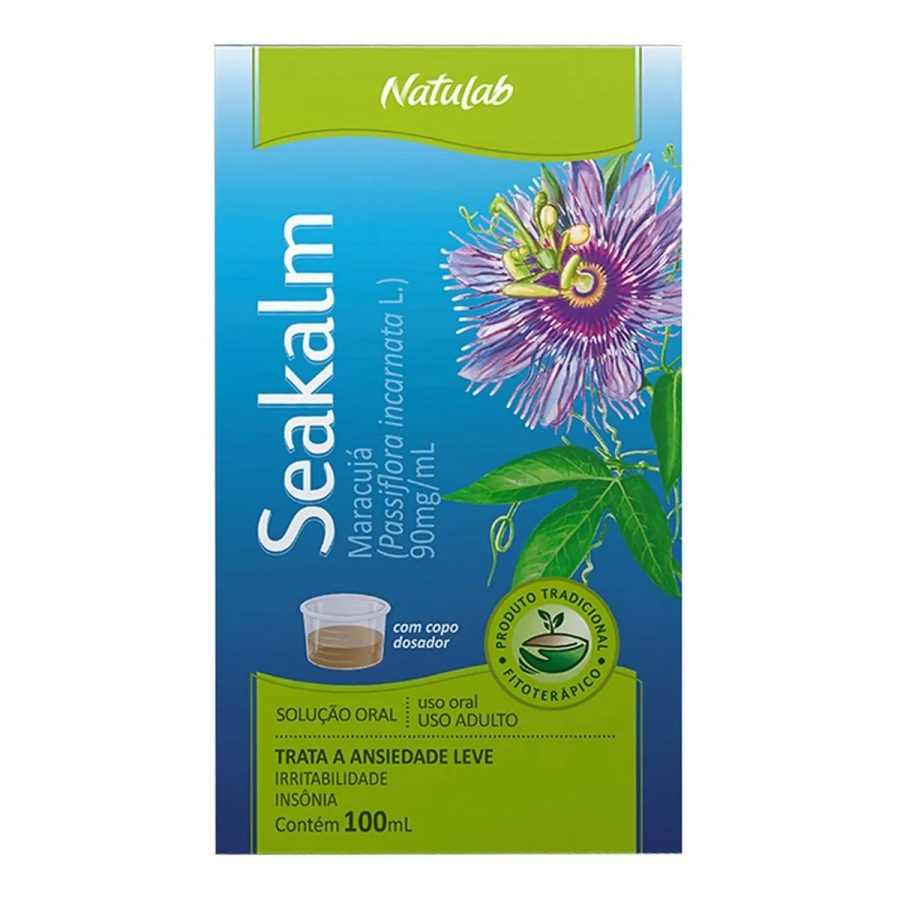 Calmante e Fitoterápico Seakalm 90mg/ml 100ml