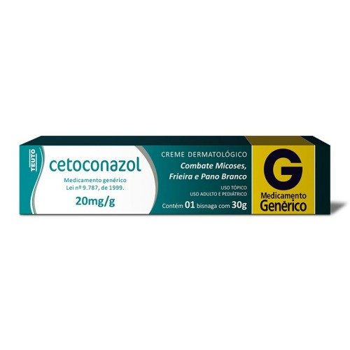 Cetoconazol Creme 20mg/g 30g Teuto