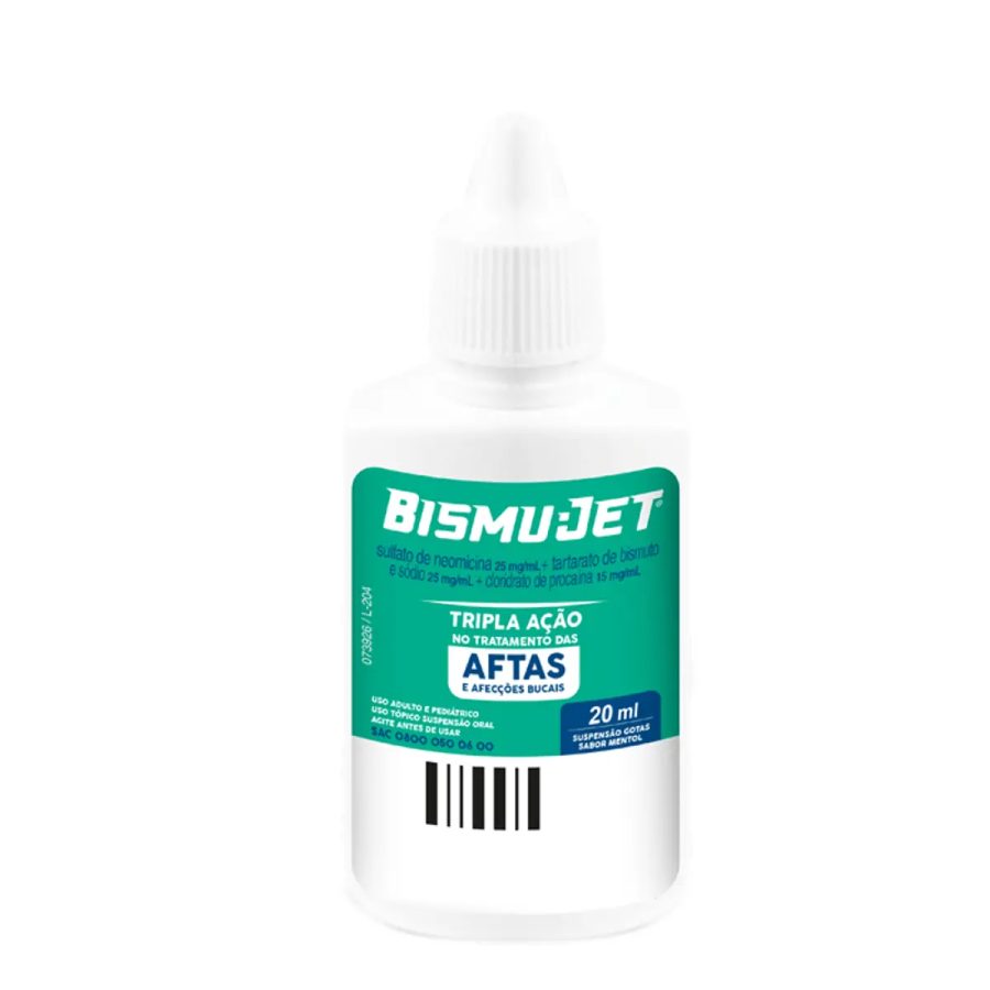 Anti-inflamatório e Anestésico Bismu-Jet 25mg/ml + 25mg/ml + 15...